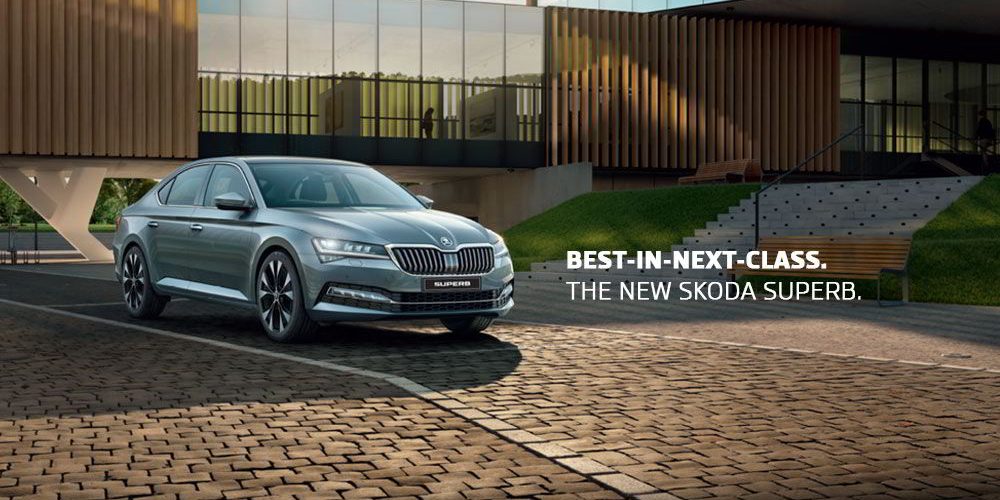 New Skoda Superb with Best-In-Next-Class Technology & Unmatched Power